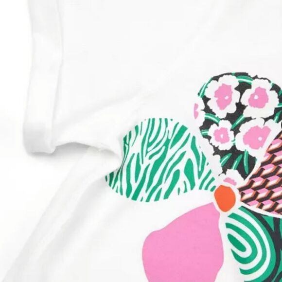 Toddler Adaptive Floral Short Sleeve Mixed Flower T-Shirt - DVF for Target - Picture 5 of 7